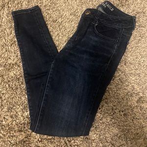 Dark wash American Eagle High Rise Jeggings